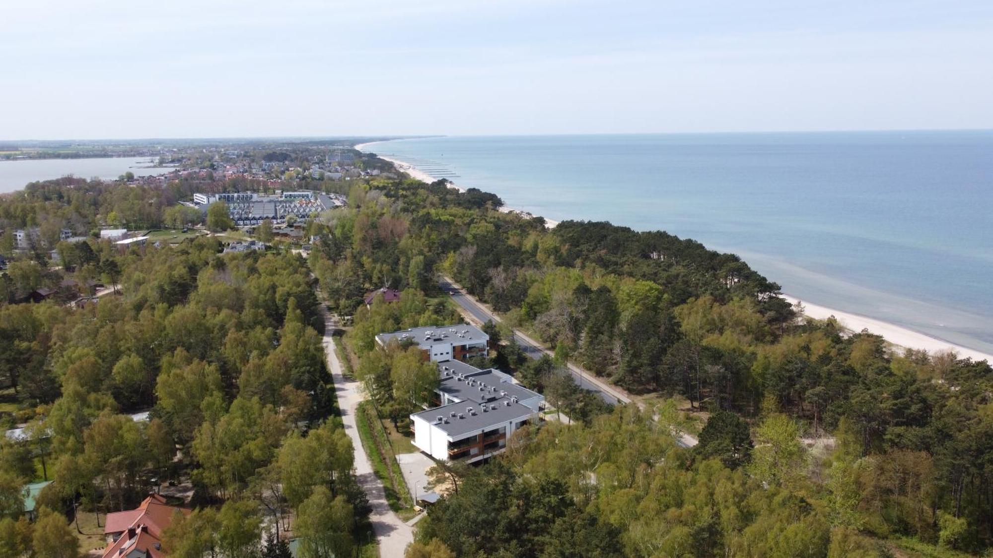 Enklawa Mielno Apartament Dwie Wody Apartment Unieście Exterior foto